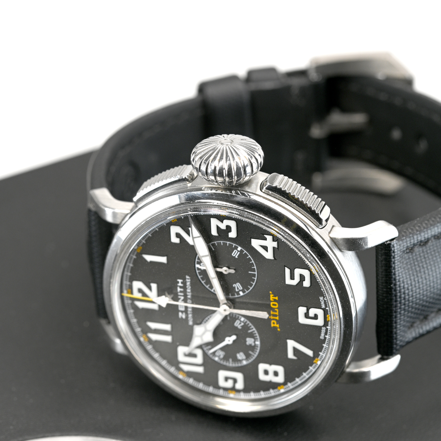 Pre-Owned ZENITH pilot Type 20 Chronograph Rescue 03.2434.4069