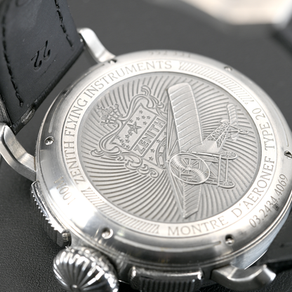 Pre-Owned ZENITH pilot Type 20 Chronograph Rescue 03.2434.4069