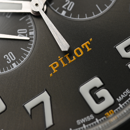 Pre-Owned ZENITH pilot Type 20 Chronograph Rescue 03.2434.4069