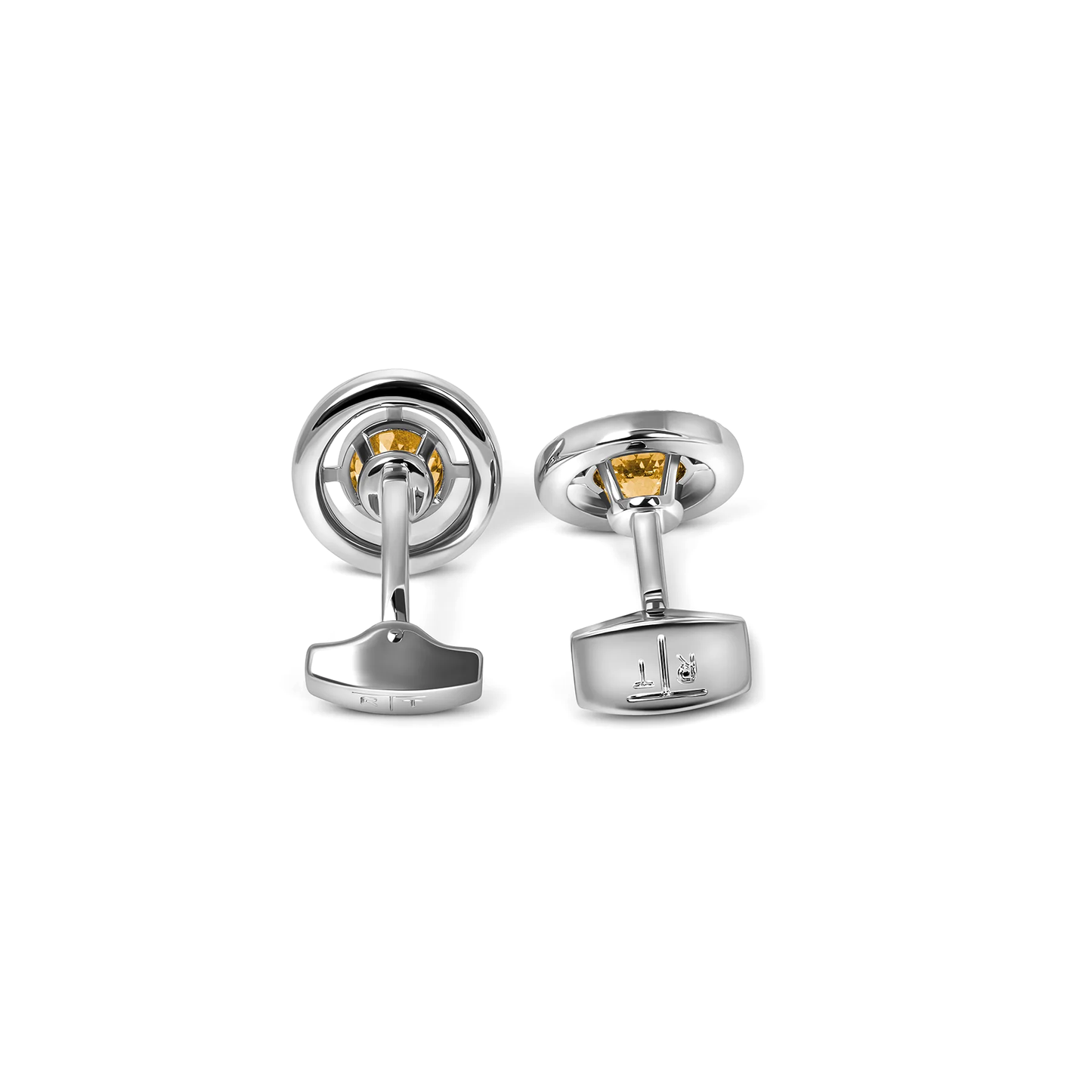 Tateossian Halo Champagne Cufflinks