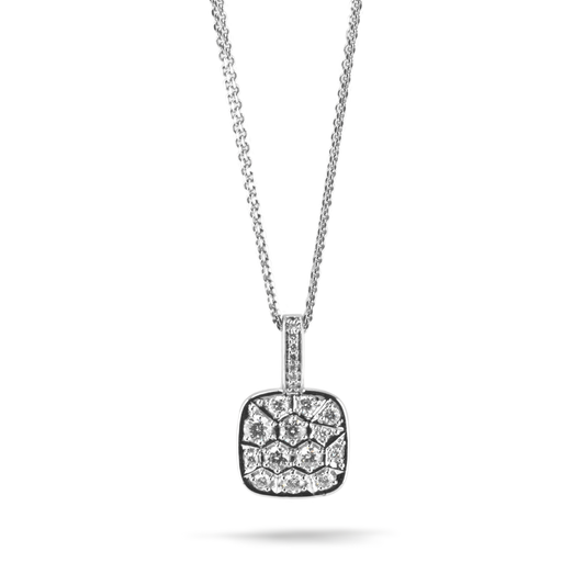 Beards Pave Diamond Pendant