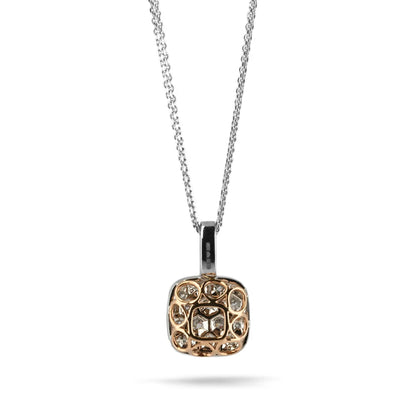 Beards Pave Diamond Necklace & Earring Set