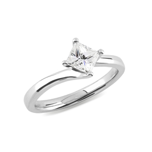 BEARDS Princess Cut Diamond ENGAGEMENT RING