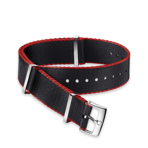 Omega Nato Strap Black/Red