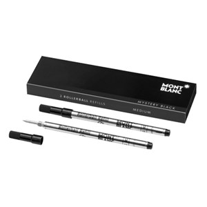 Montblanc Rollerball Refills Mystery Black