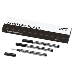Montblanc Mystery Black Rollerball Small Refills (M) Pack of 3