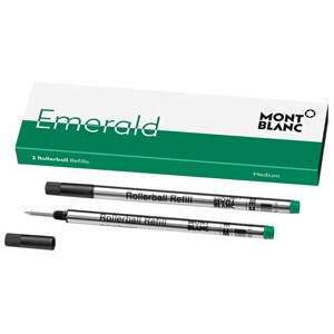 Montblanc Emerald Green Rollerball Refills (M) Pack of 2