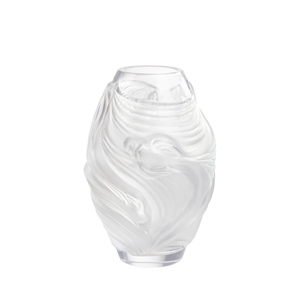 Lalique Poissons Combattants Small Vase