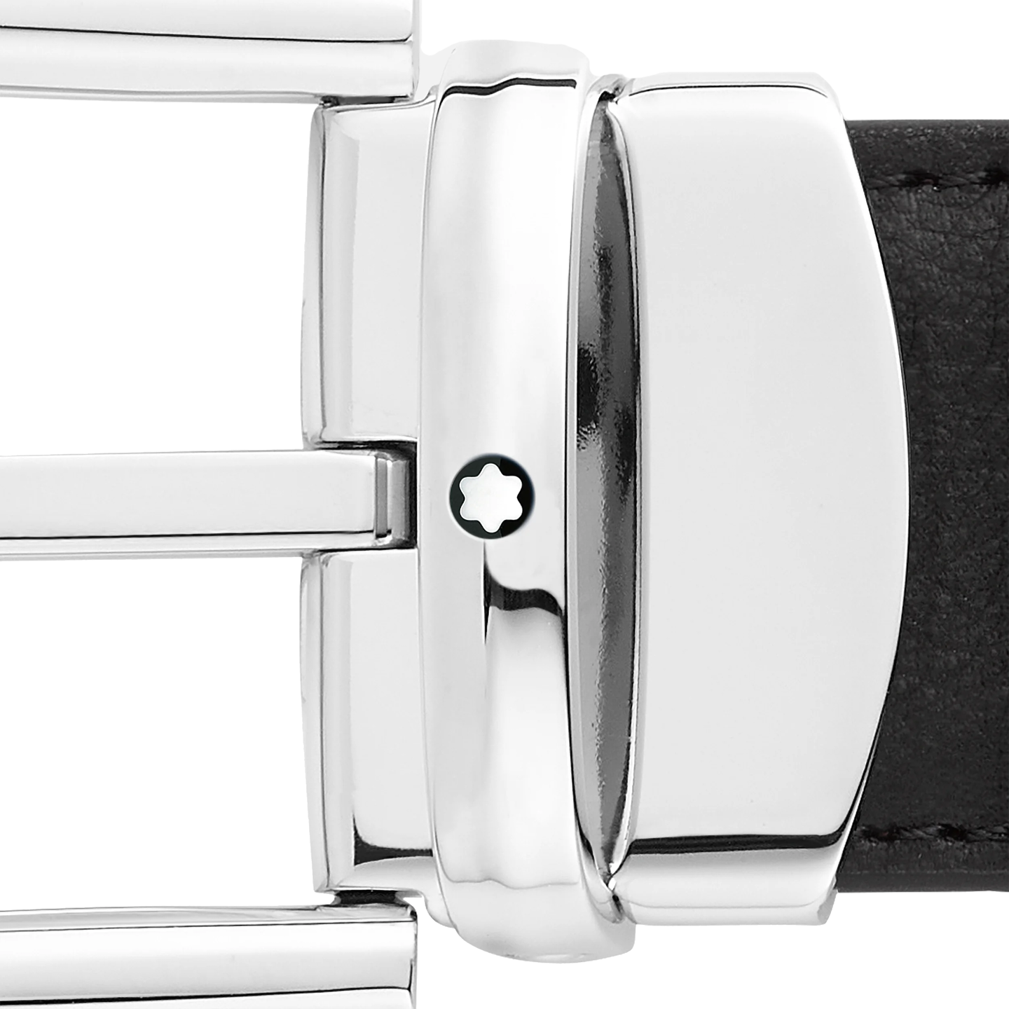 Montblanc Reversible Leather Belt - Black/Brown