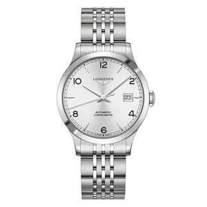 Longines Record Silver Arab
