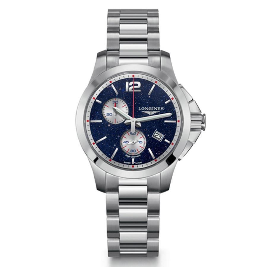 Longines Conquest Chronograph by Mikaela Shiffrin - L3.379.4.98.6 - Beards