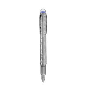 MONTBLANC STARWALKER SPACEBLUE METAL FOUNTAIN PEN