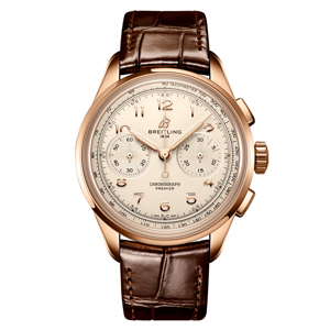 Breitling Premier B09 Chronograph 40 18k Red Gold