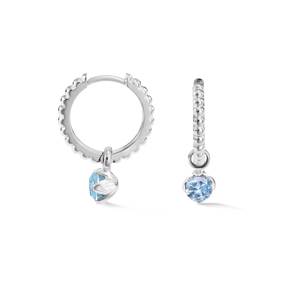 Dower & Hall Aquamarine Orissa Hoops