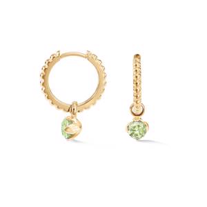 Dower & Hall Peridot Orissa Hoops