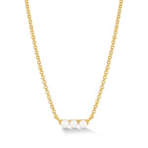 Dower & Hall Timeless Triple Pearl Row Pendant