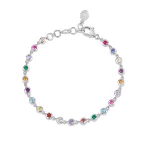 Dower & Hall Array Gemstone Line Bracelet